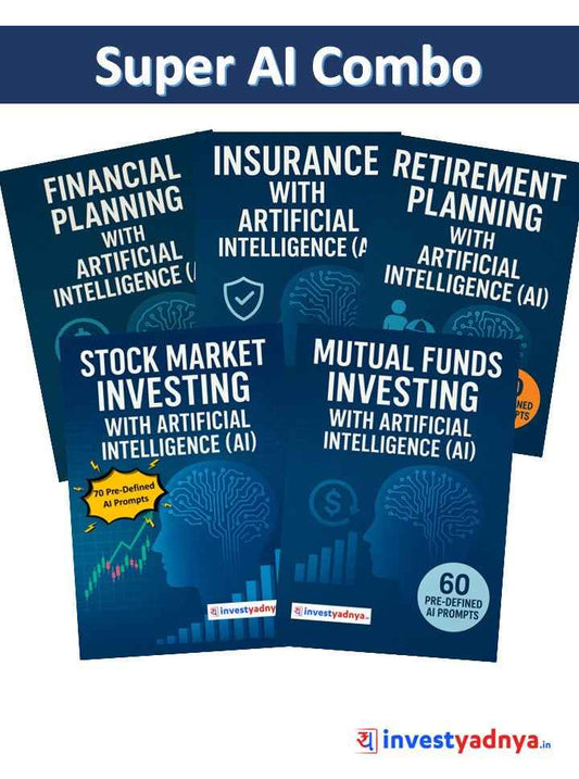 How to Use Artificial Intelligence for Investing - Combo of 5 ebooks