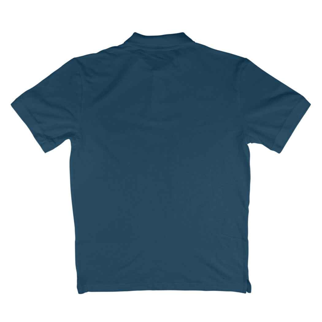 InvestYadnya Polo T-shirt for Men (Small Logo in Color Print)