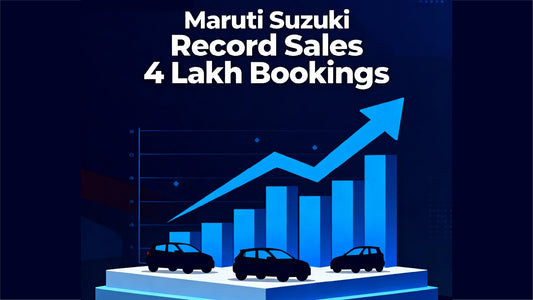 Maruti's Record-Breaking Festive Run: 4 Lakh Bookings, 2.5 Lakh Deliveries — But Can It Last?