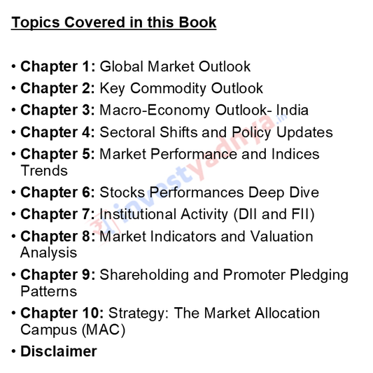 Monthly Markets Report: Indian Equities, Macro Trends & Investment Insights