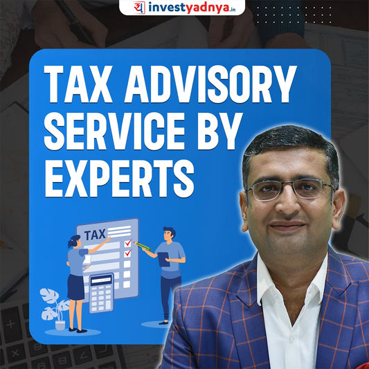 Advertisement for tax advisory service by experts with a professional and clear layout.