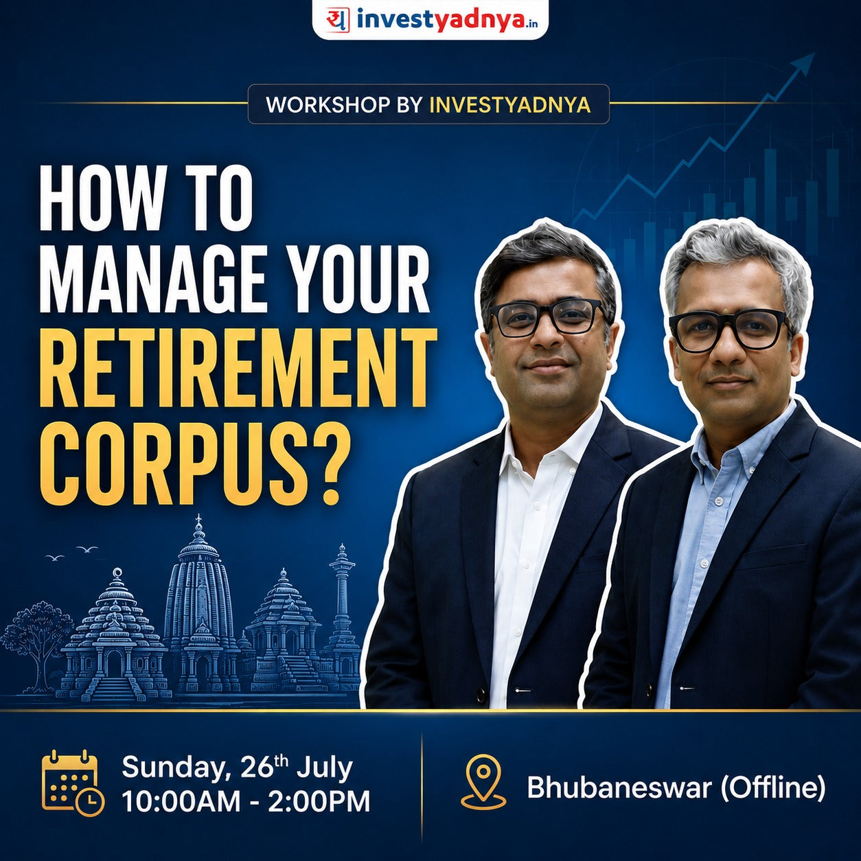 How to manage your Retirement Corpus - Offline Workshop by Parimal Ade & Gaurav Jain